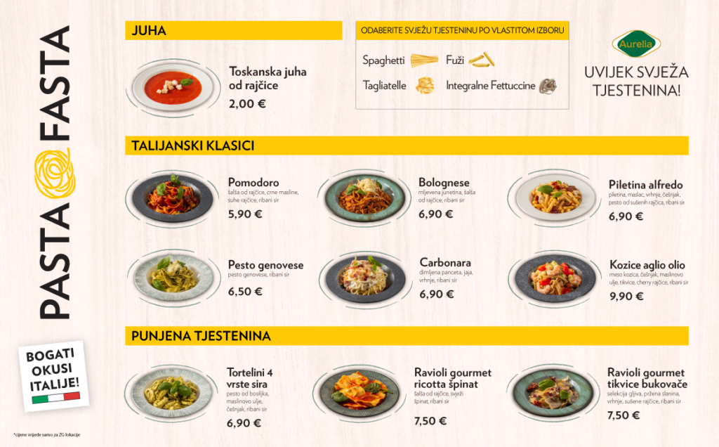 Pasta WEB - Pasta Fasta