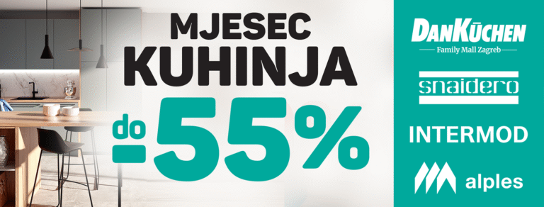 Događaji 294 Mjesec kuhinja do -55% u Family mallu