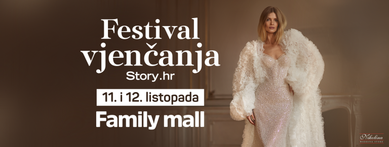 Događaji 286 Festival vjenčanja ''Reci DA'' 11. i 12. listopada 2025. u Family mallu