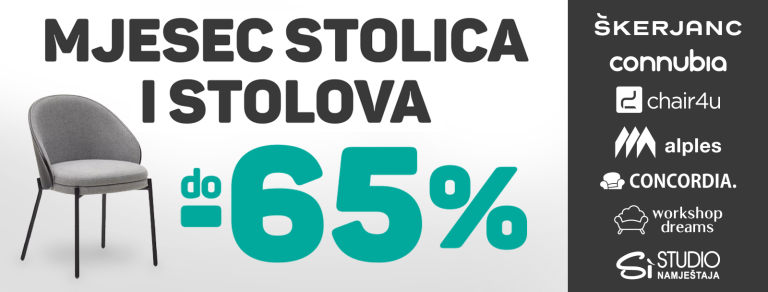 Događaji 287 Mjesec stolica i stolova u Family mallu donosi popuste do -65%