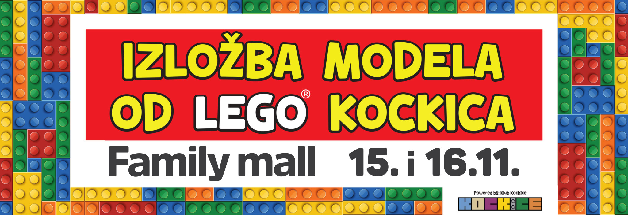Izložba modela od LEGO® kockica u Family mallu 15. i 16. studenog 2025. 1 izlozba modela od lego kockica family mall 2025 1 - Izložba modela od LEGO® kockica u Family mallu 15. i 16. studenog 2025.