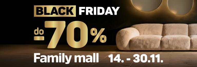 Naslovnica 8 BLACK FRIDAY u Family mallu s popustima do -70%!