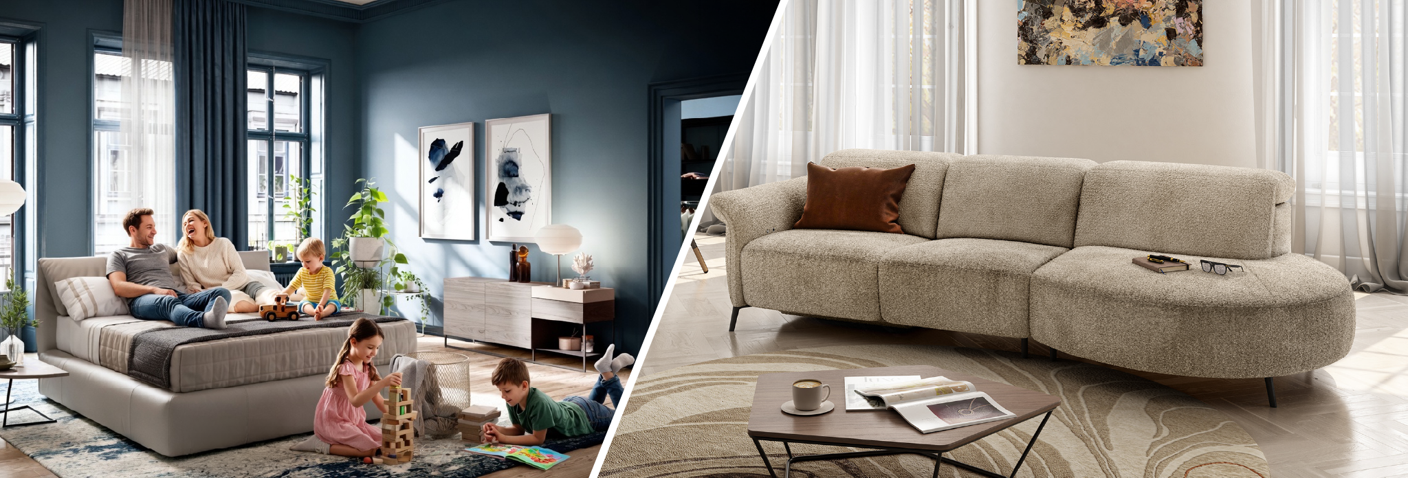 NATUZZIArtboard 1 - Natuzzi Editions u Family mallu - mjesto gdje kauč postaje srce doma