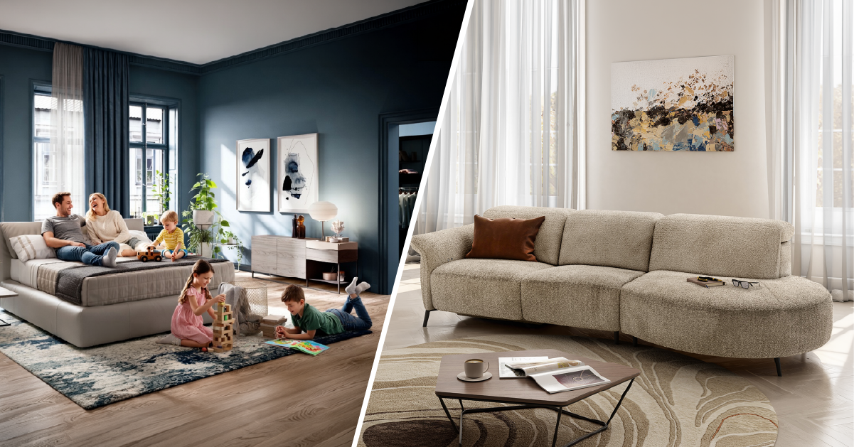 NATUZZIArtboard 2 - Natuzzi Editions u Family mallu - mjesto gdje kauč postaje srce doma