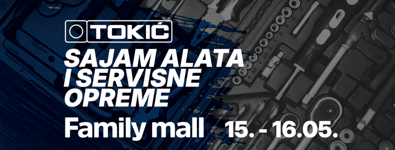 Sajam alata i servisne opreme by Tokić od 15. do 16. svibnja